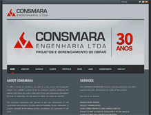 Tablet Screenshot of en.consmara.com.br