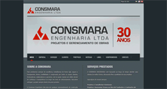 Desktop Screenshot of consmara.com.br