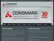Tablet Screenshot of consmara.com.br